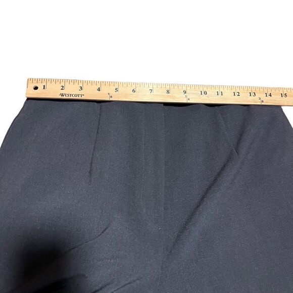 Talbots Gray Stretch Trousers. Flat Front with Pockets. Sz 8. Great Condition!! - Picture 11 of 13